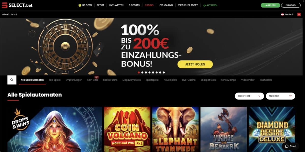 Select.Bet Casino Bonus